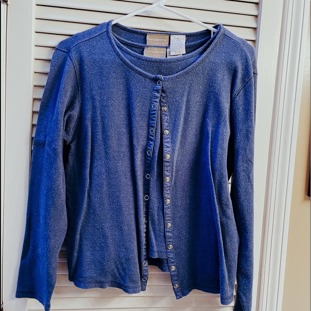 SOLD - Liz Claiborne Two-Piece Cardigan Set